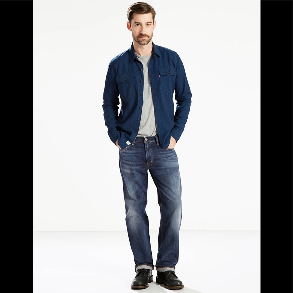 Like New Levi 569 Loose Straight Fit Men’s Jeans